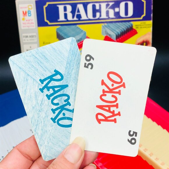 Vintage 1966 RACK-O Card Game - COMPLETE- Milton Bradley, Family Fun Activity - Picture 8 of 11